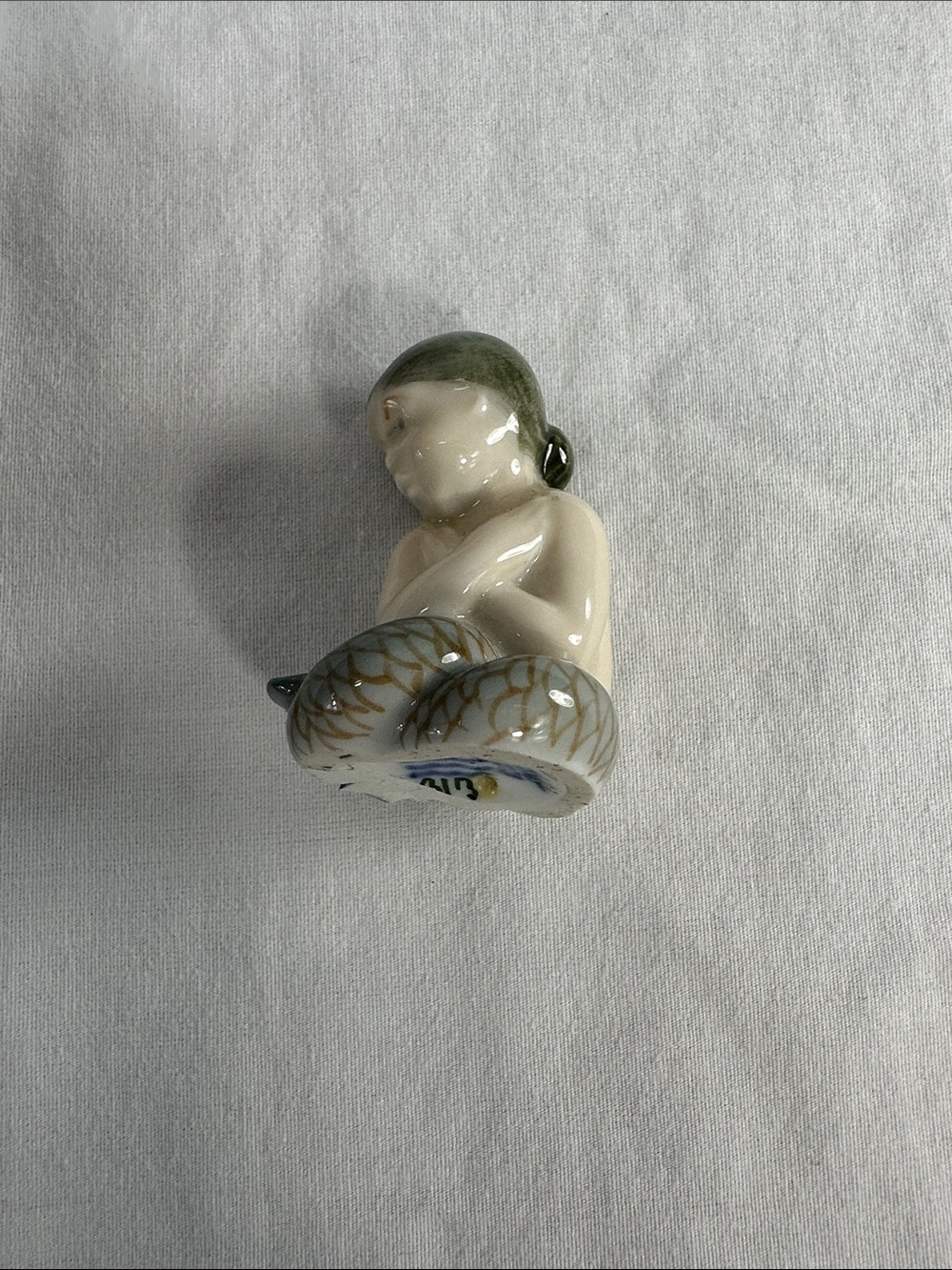 Royal Copenhagen Miniature Mermaid Denmark #2313 Figurine - Picture 2 of 8